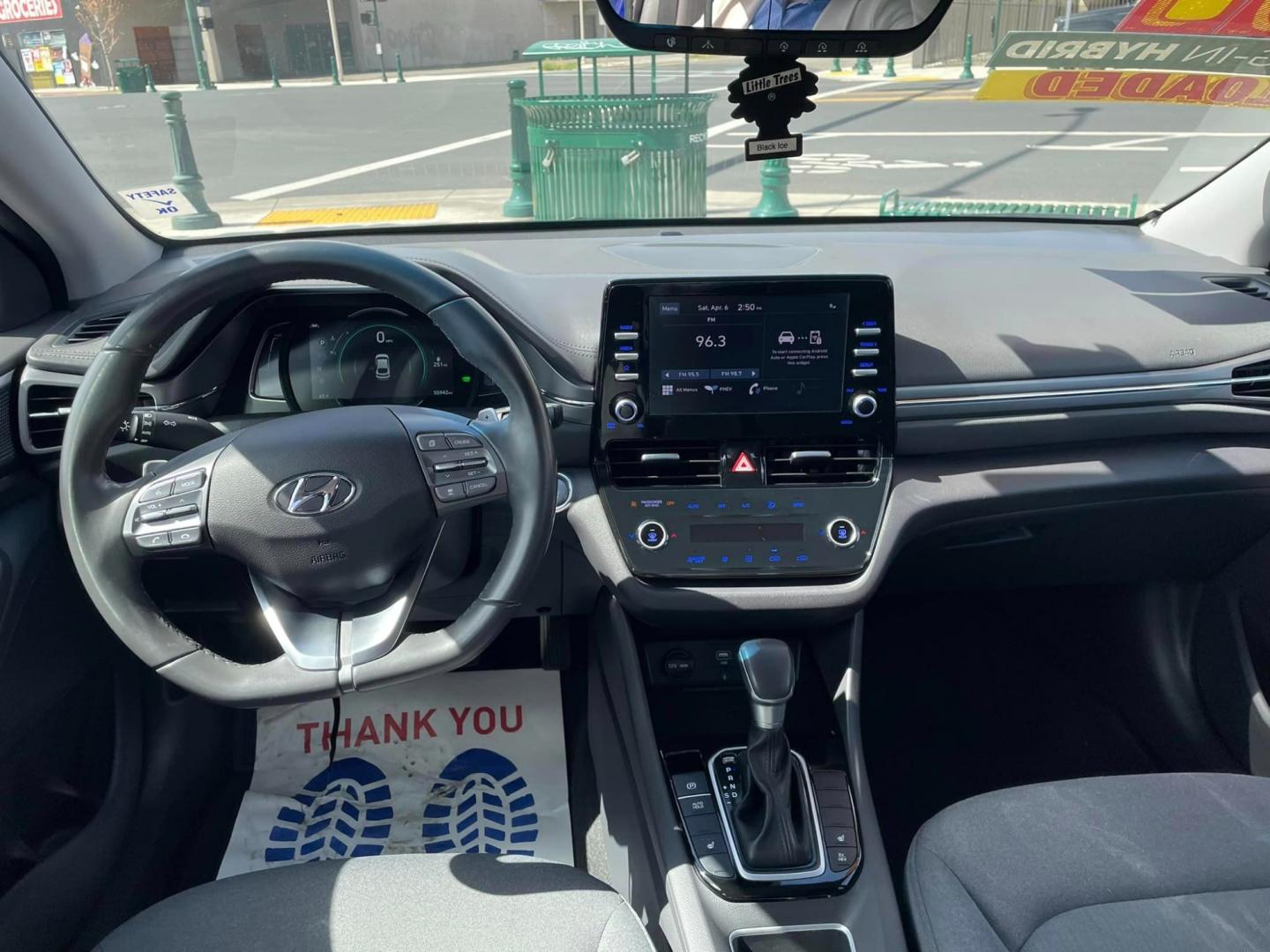 2021 BLUE /GRAY Hyundai Ioniq Plug-In Hybrid (KMHC75LD5MU) , located at 744 E Miner Ave, Stockton, CA, 95202, (209) 944-5770, 37.956863, -121.282082 - Photo#7